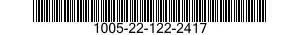 1005-22-122-2417 MACHINE GUN SHELLS 1005221222417 221222417