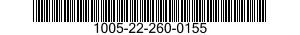 1005-22-260-0155  1005222600155 222600155