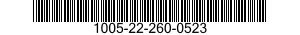 1005-22-260-0523  1005222600523 222600523