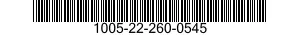 1005-22-260-0545  1005222600545 222600545