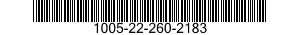 1005-22-260-2183  1005222602183 222602183