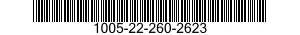 1005-22-260-2623  1005222602623 222602623