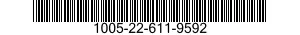 1005-22-611-9592 BARREL,MACHINE GUN 1005226119592 226119592