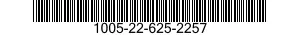 1005-22-625-2257 ADAPTER RAIL,WEAPON MOUNTED 1005226252257 226252257