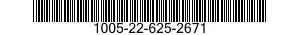 1005-22-625-2671 ADAPTER RAIL,WEAPON MOUNTED 1005226252671 226252671