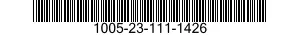 1005-23-111-1426 SLOTTED SCREW 1005231111426 231111426