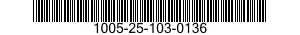 1005-25-103-0136  1005251030136 251030136