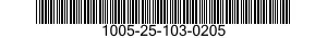 1005-25-103-0205  1005251030205 251030205