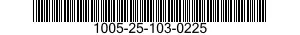 1005-25-103-0225  1005251030225 251030225