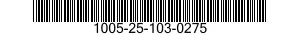 1005-25-103-0275  1005251030275 251030275