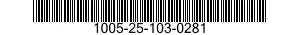 1005-25-103-0281  1005251030281 251030281