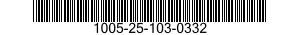 1005-25-103-0332  1005251030332 251030332