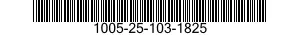 1005-25-103-1825  1005251031825 251031825