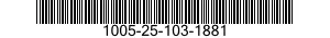 1005-25-103-1881  1005251031881 251031881