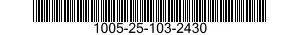 1005-25-103-2430  1005251032430 251032430