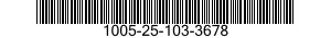 1005-25-103-3678  1005251033678 251033678