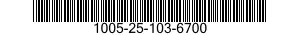 1005-25-103-6700  1005251036700 251036700