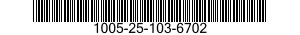 1005-25-103-6702  1005251036702 251036702