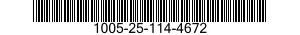 1005-25-114-4672 BOLT 1005251144672 251144672