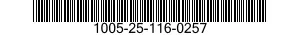 1005-25-116-0257  1005251160257 251160257