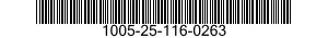 1005-25-116-0263  1005251160263 251160263