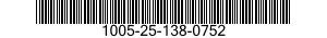 1005-25-138-0752  1005251380752 251380752