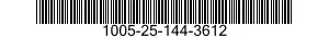 1005-25-144-3612  1005251443612 251443612