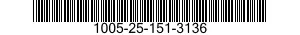 1005-25-151-3136 SIGHT,FRONT 1005251513136 251513136