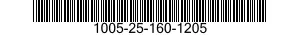 1005-25-160-1205 ARM,MOUNT,GUN 1005251601205 251601205