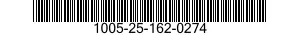 1005-25-162-0274  1005251620274 251620274