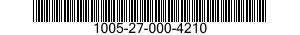 1005-27-000-4210 LEG,TRIPOD MOUNT 1005270004210 270004210