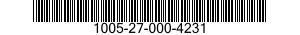 1005-27-000-4231 MOUNT,MACHINE GUN 1005270004231 270004231