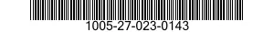 1005-27-023-0143 BARREL,SUBMACHINE GUN 1005270230143 270230143