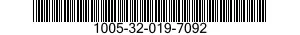 1005-32-019-7092 BUTTON,BIPOD LEG 1005320197092 320197092
