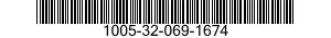 1005-32-069-1674 BODY RECEIVER 1005320691674 320691674