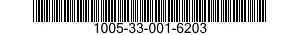 1005-33-001-6203 SILENCER,GUN 1005330016203 330016203