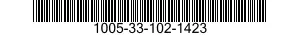 1005-33-102-1423 PISTON,GUN GAS CYLINDER 1005331021423 331021423