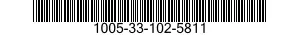 1005-33-102-5811 LOCK,GUN SAFETY 1005331025811 331025811