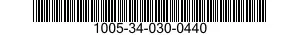 1005-34-030-0440 SLIDE,BOLT,MACHINE GUN 1005340300440 340300440