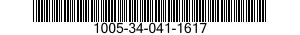 1005-34-041-1617 PLATE,BREECHBLOCK,CAM 1005340411617 340411617