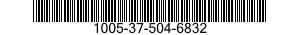 1005-37-504-6832 BARREL,MACHINE GUN 1005375046832 375046832