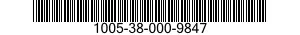 1005-38-000-9847 FOLLOWER,CARTRIDGE,SMALL ARMS 1005380009847 380009847