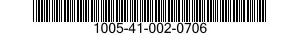 1005-41-002-0706 TRIGGER ASSEMBLY 1005410020706 410020706