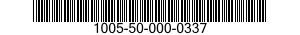 1005-50-000-0337 BARREL,RIFLE 1005500000337 500000337