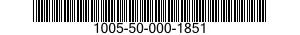 1005-50-000-1851 CATCH,BARREL,BRACKET 1005500001851 500001851
