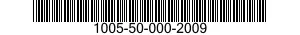 1005-50-000-2009 HOUSING,MACHINE GUN 1005500002009 500002009