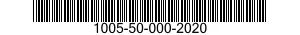 1005-50-000-2020 CYLINDER,GAS,GUN 1005500002020 500002020