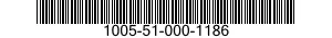 1005-51-000-1186 SILENCER,GUN 1005510001186 510001186