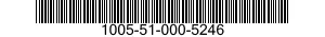1005-51-000-5246 PLATE,BUTT,SHOULDER GUN STOCK 1005510005246 510005246