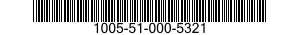 1005-51-000-5321 PULL THROUGH,SMALL ARMS CLEANING 1005510005321 510005321